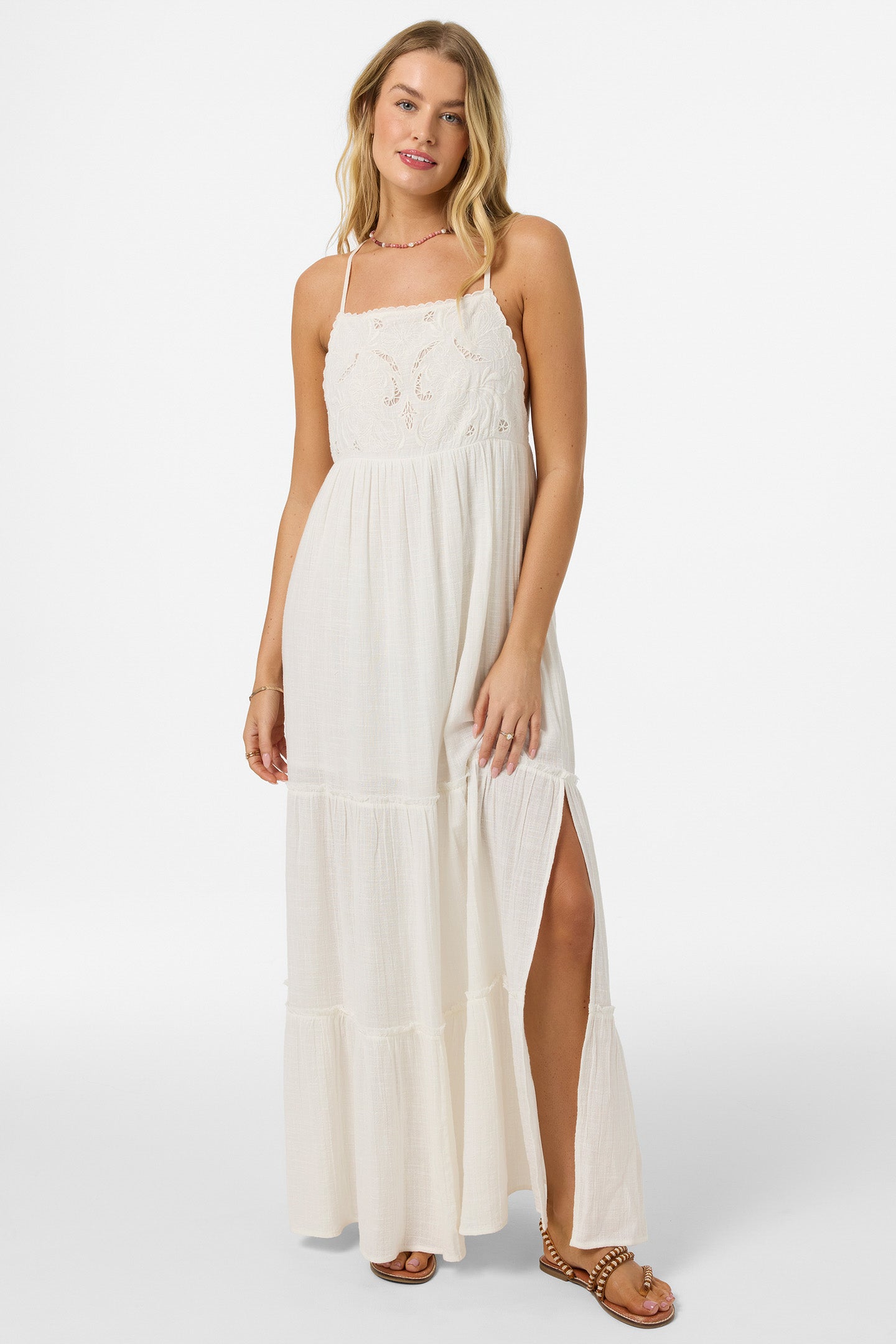 Lisbon Maxi Dress Dress - Winter White | O'Neill Lisbon Maxi Dress Dress - Winter White | O'Neill