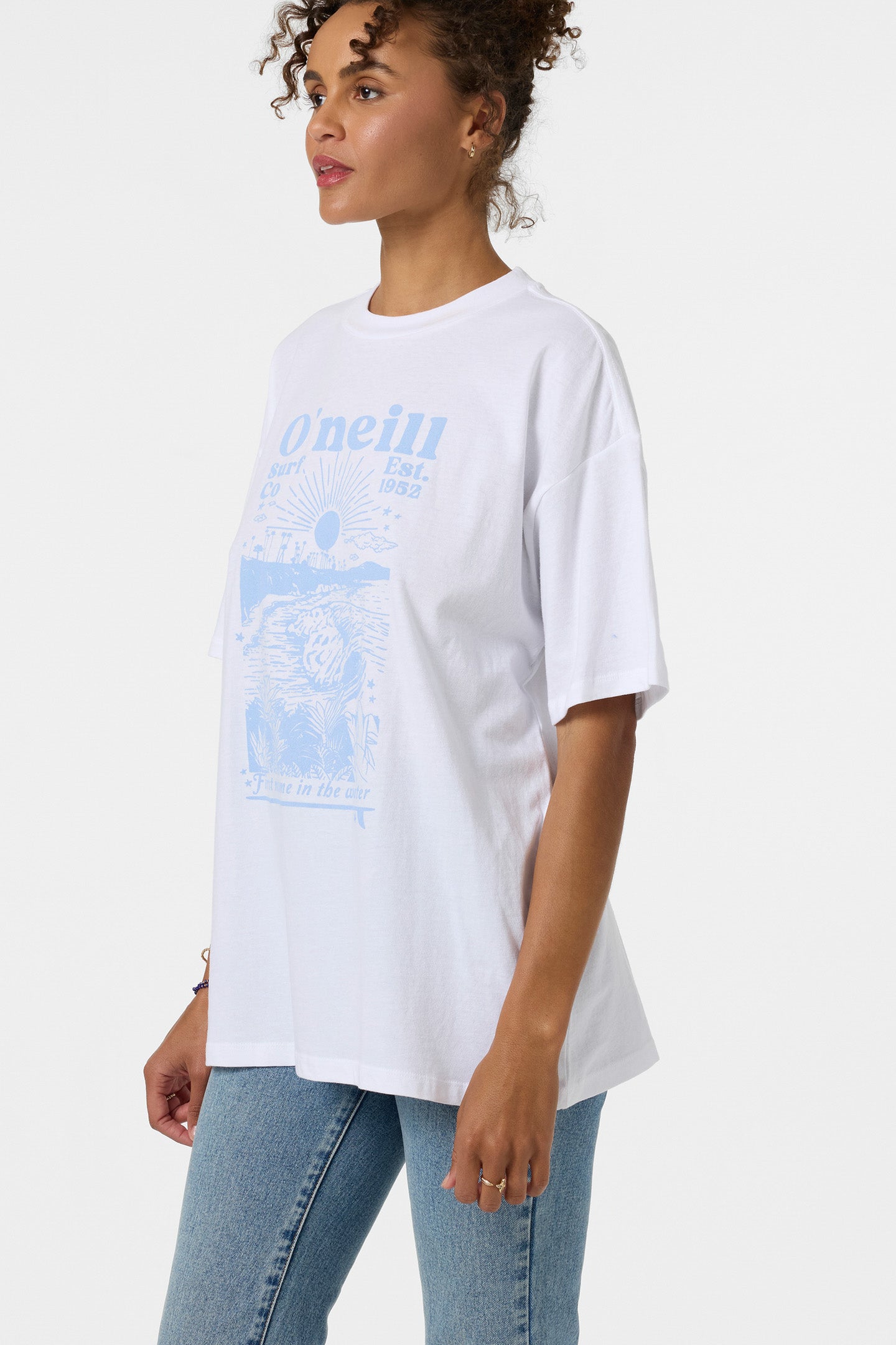 Chore Break Oversized Tee - White | O'Neill