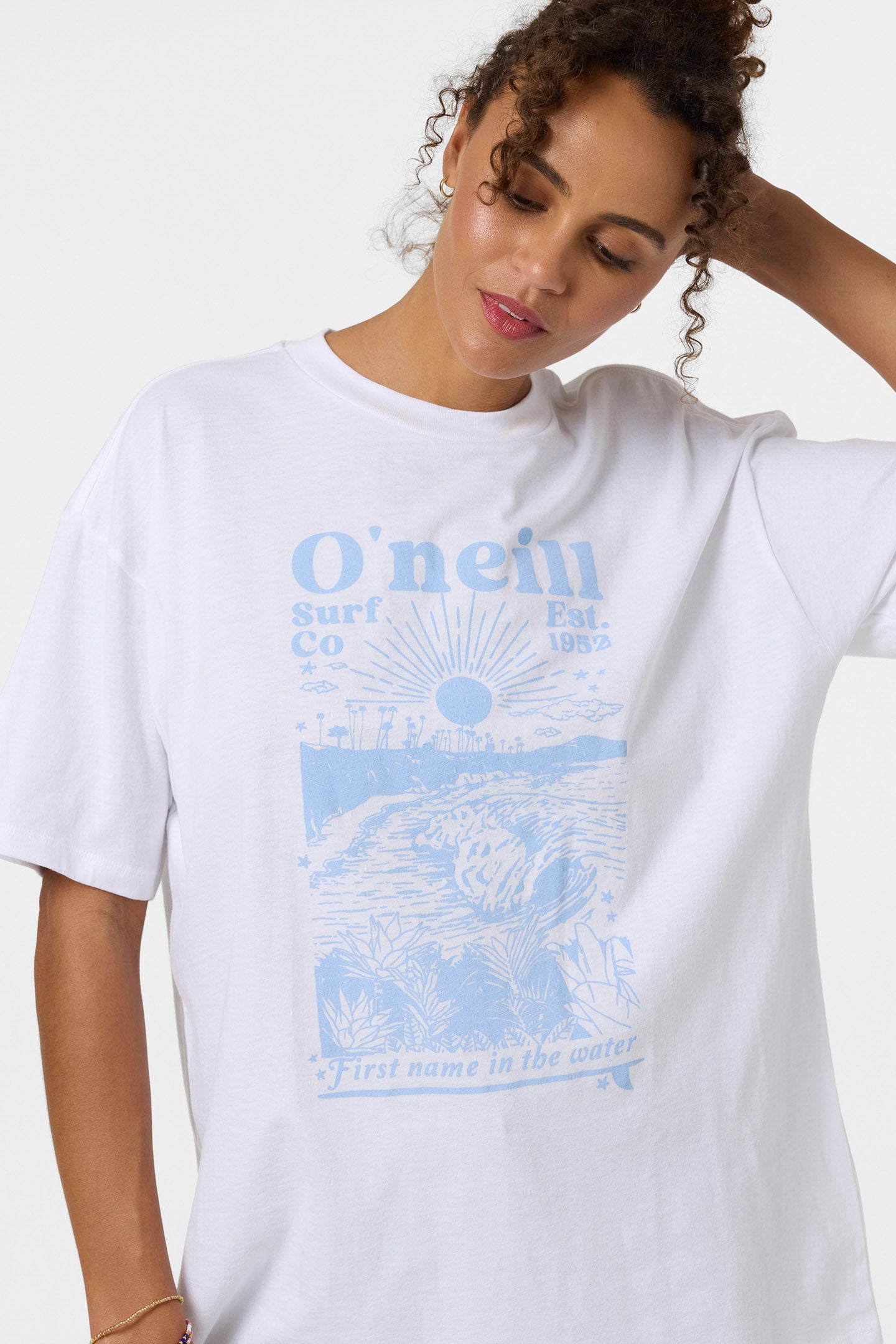 Chore Break Oversized Tee - White | O'Neill