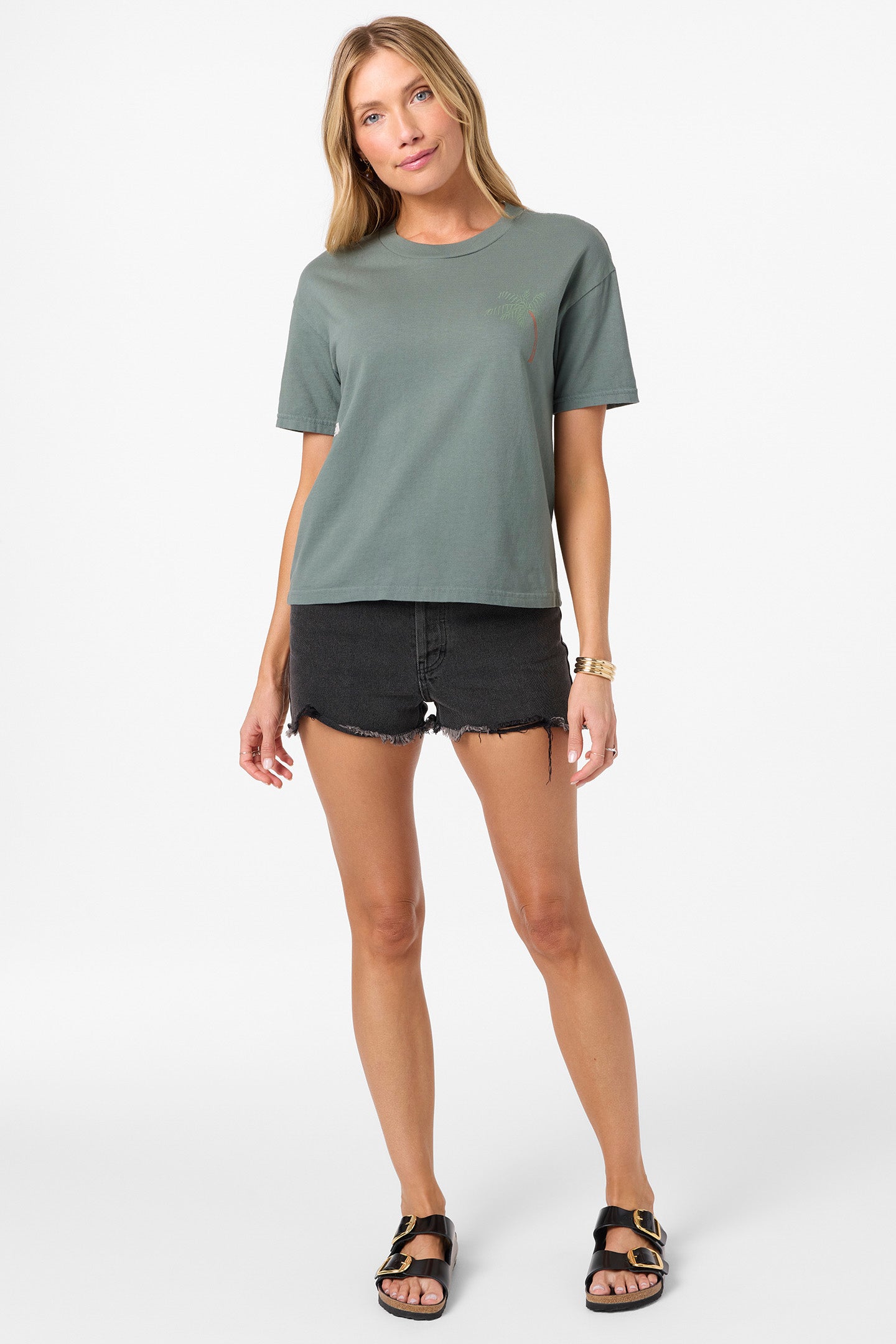 O'Riginals Palms Away Easy Tee - Balsam Green | O'Neill