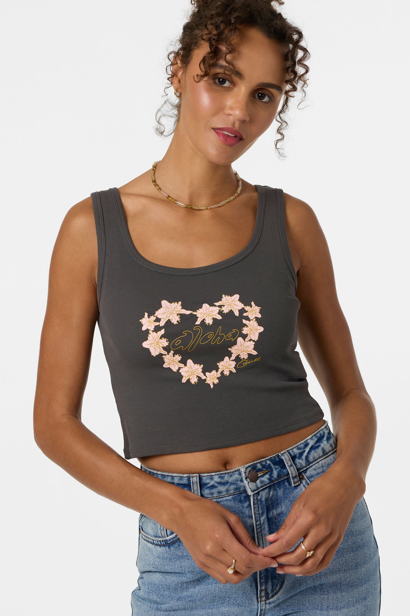Leah Hawaii Scoopneck - Washed Black | O'Neill
