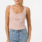 Leah Hawaii Scoopneck Tank - Misty Rose | O'Neill