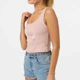 Leah Hawaii Scoopneck Tank - Misty Rose | O'Neill