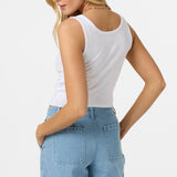 Leah Hawaii Scoopneck Tank - White | O'Neill