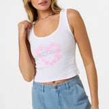 Leah Hawaii Scoopneck Tank - White | O'Neill