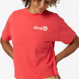 HIBISCUS EASY TEE LAVA RED - Lava Red | O'Neill