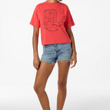 OUT WEST EASY TEE LAVA RED - Lava Red | O'Neill