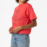 OUT WEST EASY TEE LAVA RED - Lava Red | O'Neill