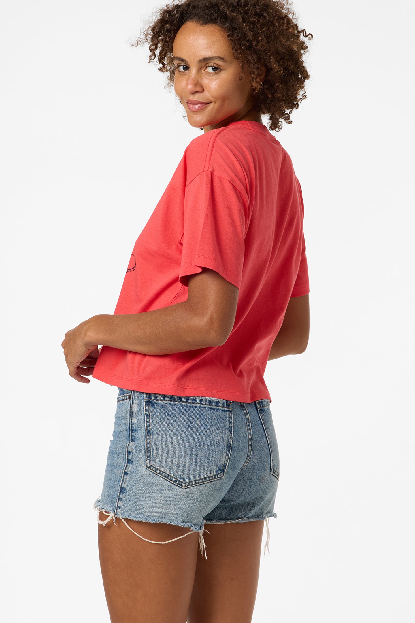 OUT WEST EASY TEE LAVA RED - Lava Red | O'Neill