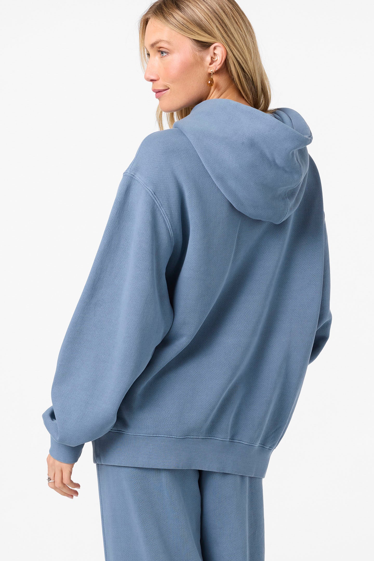 O'Riginals Circle Surfer Vintage Hoodie Crew Neck Fleece - Blue