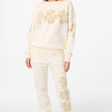 Lei Oversized Crew Neck Fleece