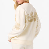 Lei Oversized Crew Neck Fleece