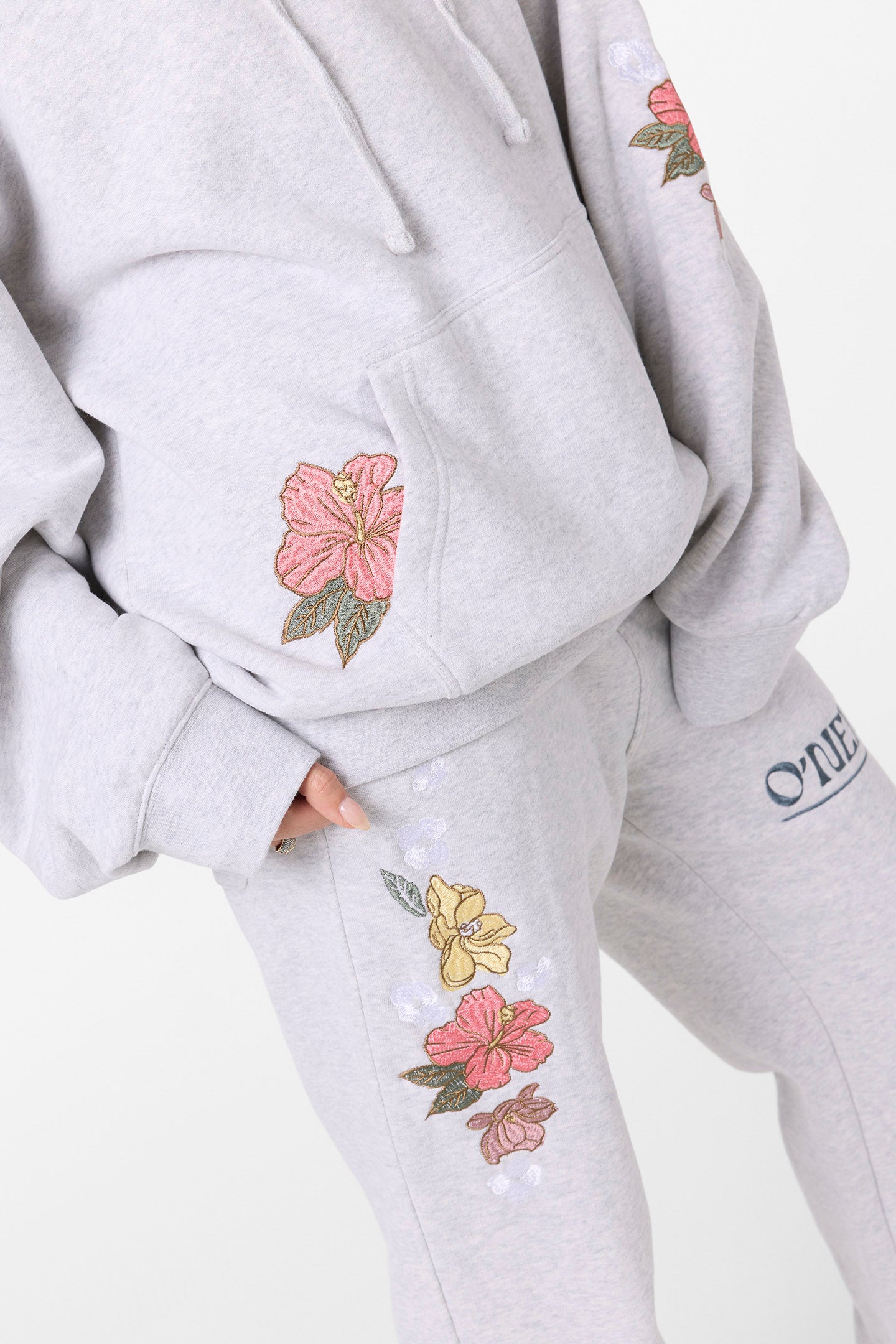 Lush Oversized Hoodie Pullover Fleece - Heather Grey | O'Neill