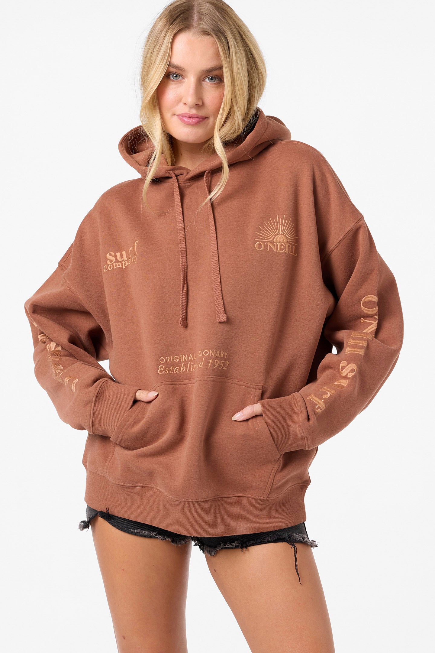 Deuxieme Classe　ブラウンパーカーOversized Hoodie Oversized Hoodie（スウェット）｜Deuxieme Classe（ドゥーズィエム