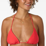 Saltwater Solids Venice Triangle Top - Bittersweet | O'Neill