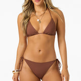 Saltwater Solids Maracas Medium Bottoms - Coconut Brown | O'Neill