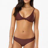 Saltwater Solids Pismo Bralette Bikini Top