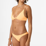 Saltwater Solids Rockley Medium Bottoms - Neon Apricot Nectar | O'Neill