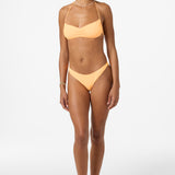Saltwater Solids Tidal Bralette Top - Neon Apricot Nectar | O'Neill