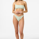 Willow Weave Seal Beach One Shoulder Bandeau Top