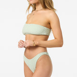 Willow Weave Seal Beach One Shoulder Bandeau Top
