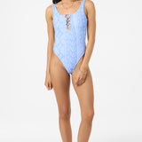 Surf Abstract Hillrose One-Piece