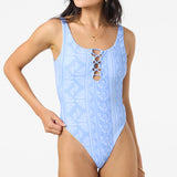 Surf Abstract Hillrose One-Piece