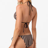 Sand Dollar Stripe Venice Triangle Top