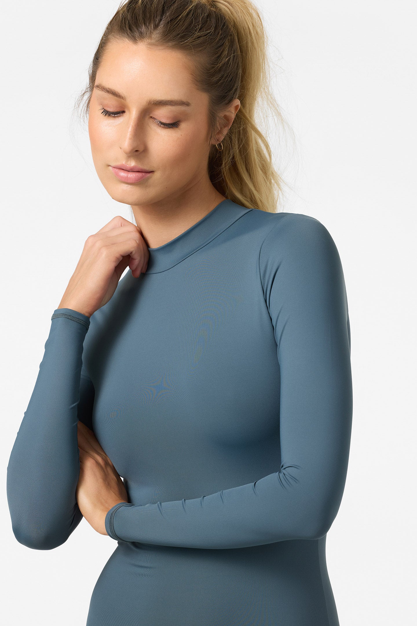Performance Surf Shadow Bay L/S Surf Suit - Slate | O'Neill