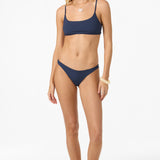 Shorebreak Rib Hermosa Skimpy Bottoms - Navy | O'Neill