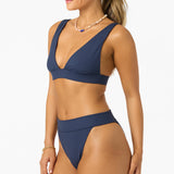 Shorebreak Rib Cancun Bralette Top - Navy | O'Neill