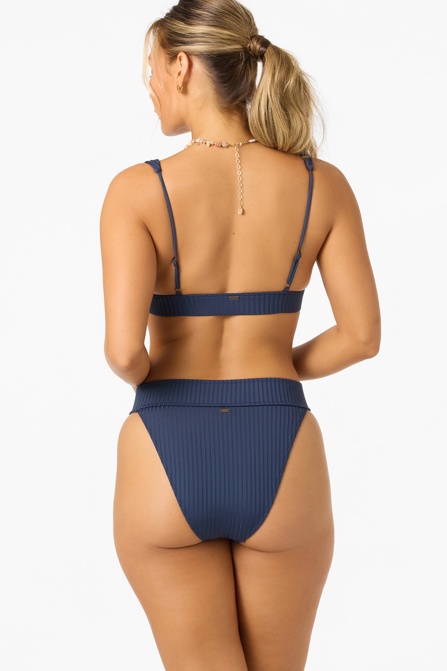 Shorebreak Rib Cancun Bralette Top - Navy | O'Neill