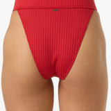 Shorebreak Rib Santa Barbara High Rise Cheeky Bottoms -  | O'Neill