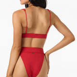 Shorebreak Rib Santa Barbara High Rise Cheeky Bottoms -  | O'Neill