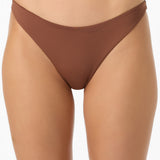 Saltwater Solids Flamenco Cheeky Bottoms - Coconut Brown | O'Neill