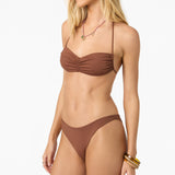 Saltwater Solids Flamenco Cheeky Bottoms -  | O'Neill