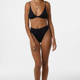 Saltwater Solids Max High Waist Full Bottoms - Black | O'Neill