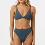 Saltwater Solids Max High Waist Full Bottoms - Slate | O'Neill
