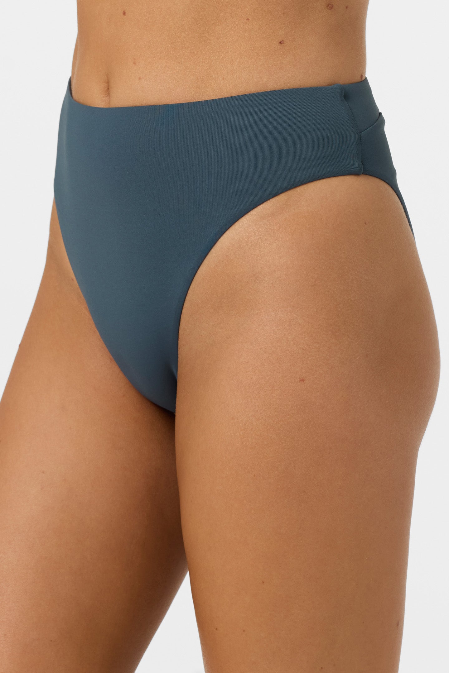 Saltwater Solids Max High Waist Full Bottoms - Slate | O'Neill