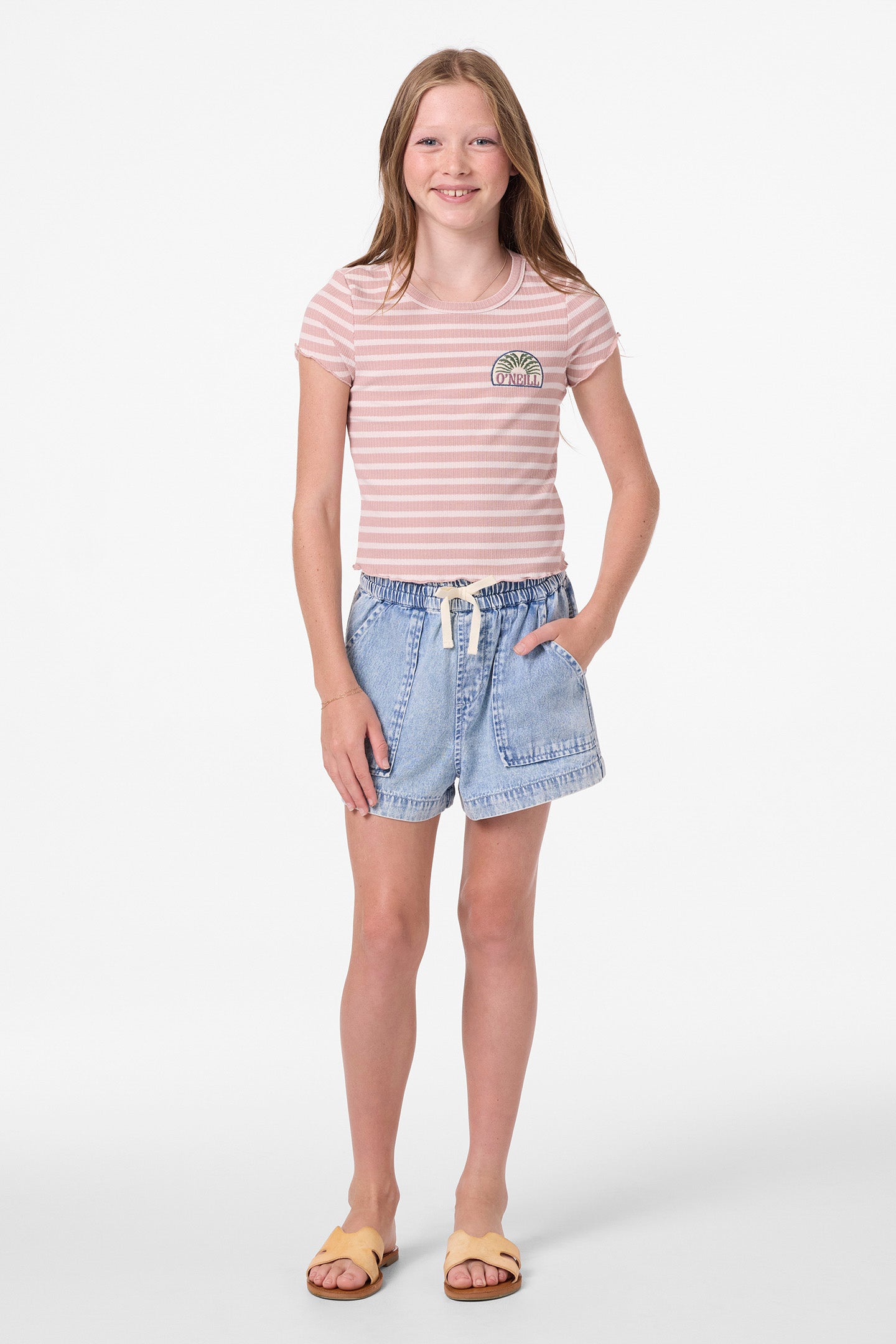 Girl's Merrit Top - Misty Rose | O'Neill