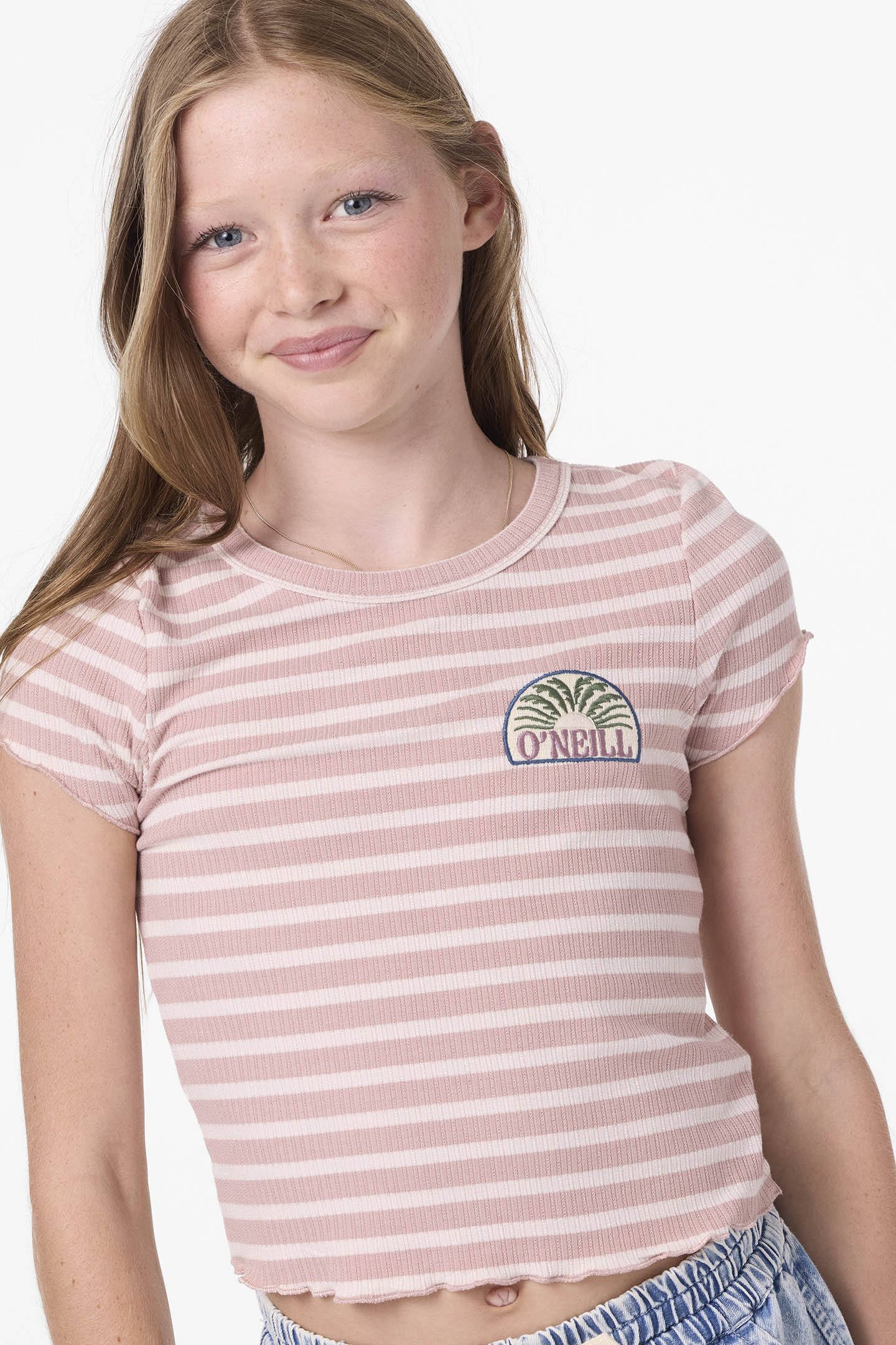 Girl's Merrit Top - Misty Rose | O'Neill