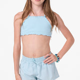 Girl's Balboa 2" Board Elastic Boardshorts