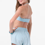 Girl's Balboa 2" Board Elastic Boardshorts