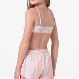 Girl's Cruising Printed 2" Boardshorts - Ivory | O'Neill