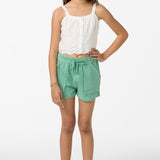 Girl's Kylas Beach Shorts - Green | O'Neill