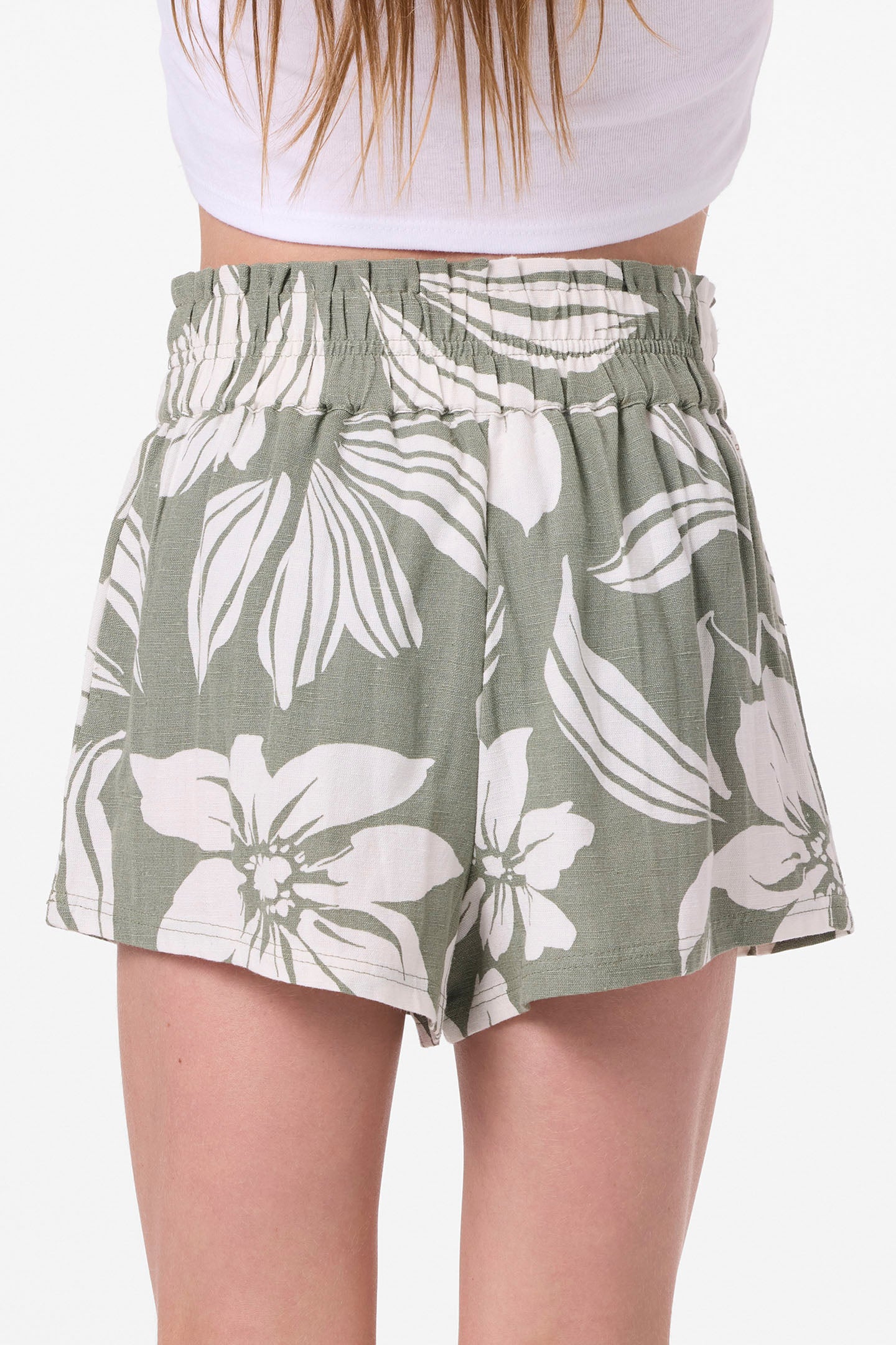 Girl's Gabi Short Floral Shorts - Sea Spray | O'Neill