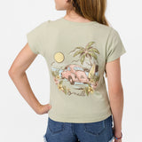 Girl's Beach Bug Willa Skimmer Tee