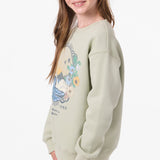 Girl's Skylar Crew Neck Fleece