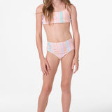 Girl's Bali Floral Revo Tie Back Bralette Set