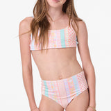 Girl's Bali Floral Revo Tie Back Bralette Set